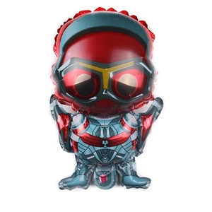 Palloncini <span class=keywords><strong>in</strong></span> Foil Mini Supereroi Cartoon <span class=keywords><strong>in</strong></span> Offerta, Piccoli Palloncini <span class=keywords><strong>in</strong></span> Foil di Iron Captain per Buon Compleanno - Product Image 3