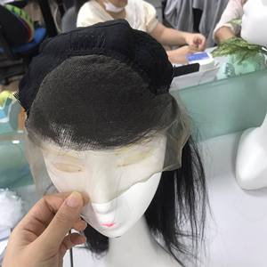 HUMAN HAIR EXTENSION Straight Frontal lace Wig Human VIRGIN Remy Hair Transparent lace Wig High Quality at wholesale price - Product Image 3