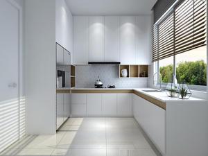 Armoires de cuisine en contreplaqué résistantes à l'humidité, ensemble d'armoires de cuisine modulaires, taille personnalisée, fabriqué en Turquie - Product Image 1