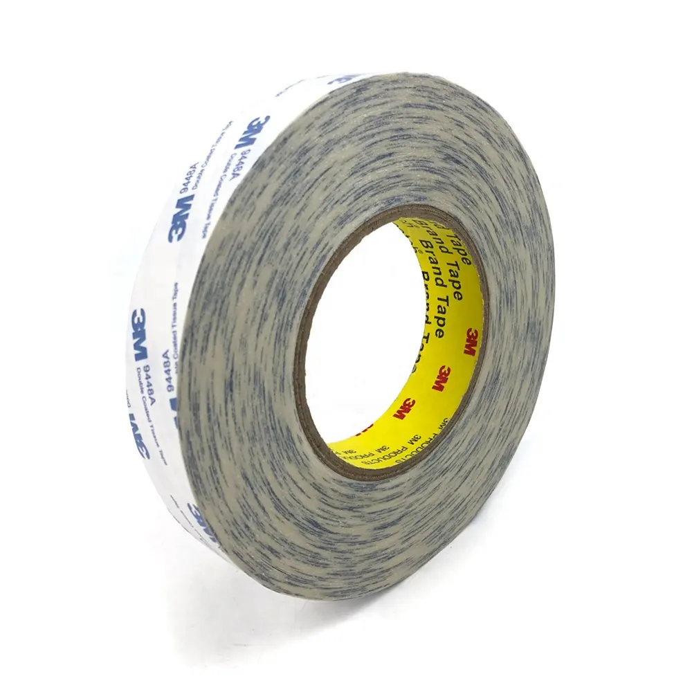 Kinerja Tinggi 3M 9448A Double Sided Non Woven Tissue Tape