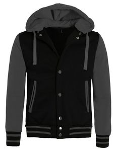 Chaqueta Bomber Informal de Lona de Algodón Ligero para Hombre, con Capucha Bordada y Forro Polar, Ecológica, Servicio OEM Disponible para Invierno - Product Image 6