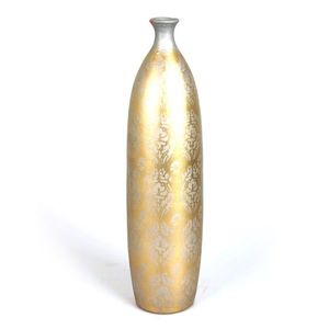 <b>Silver</b> Luxurious Design Metal Flower Vase Elegant Flower Pots and Planters for Living Room Decor - Product Image 2