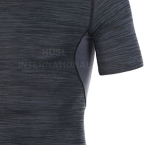 Camiseta Deportiva para Hombre, Secado Rápido, Corte Personalizado, Manga Corta, 100% Algodón, Transpirable, Ropa Deportiva con Logotipo - Product Image 4