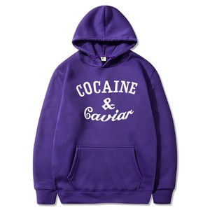 Sudadera con capucha de algodón con logotipo personalizado de alta calidad, patrón 3D de otoño, bloque de Color, método de impresión de soplo de pantalla de lana - Product Image 5