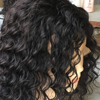 Extensions de cheveux naturels bouclés brésiliens en dentelle frontale 13x4, cheveux humains vierges Remy de haute qualité, résistants à la chute, doux et brillants