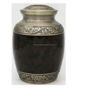 Indian Hand Made Pet Cremation <b>Urns</b> Funeral Supplies Brass Pet Funeral <b>Urns</b> <b>for</b> <b>Ash</b> - Product Image 3