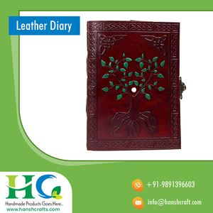 Diario decorativo de cuero, con grabado de Journey, marrón, 7x5 pulgadas - Product Image 2