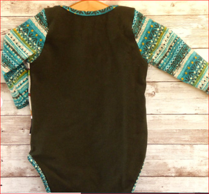 Pelele de muselina orgánica para bebé, Pelele de algodón de manga larga con logotipo OEM impreso, unisex, con embalaje personalizado, 100% - Product Image 2