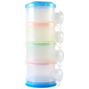 Baby Formula Dispenser/Milk Powder Container/Storage-4 Compartment