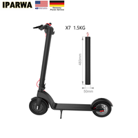Iparwa Baterai Lithium Skuter Elektrik, untuk Baterai Skuter 36V 5Ah 6,4 Ah