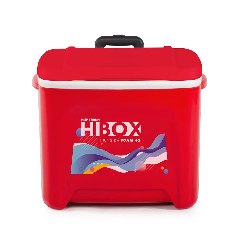 Hot Model Ice Coolers Hibox 65 Liter Insulated PU Foam Good Cooler box bring to Camping picnic Keep Heating Vietnam wholesaler