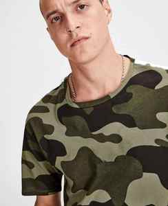 T-shirts en coton 100% à col rond, manches courtes, coupe régulière, tricotés, 80g, poids lourd, anti-froissement, respirants, vente en gros pour hommes - Product Image 4