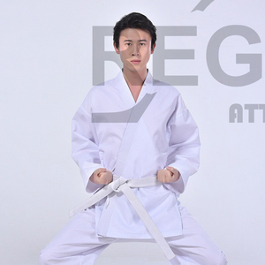 Uniforme de karaté de qualité supérieure, vêtements d'art martiaux, uniforme personnalisé, tissu tricoté, vente en gros - Product Image 6