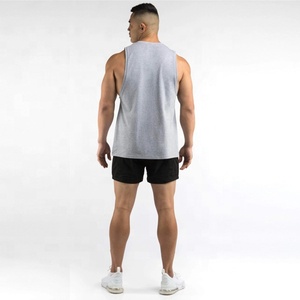 Débardeur de sport PIHA personnalisé en gros pour hommes 2026 – 100 % coton, respirant, séchage rapide, idéal pour l'entraînement en salle de sport et l'été - Product Image 5