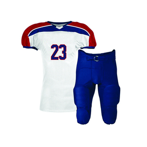 Ensemble de maillots uniformes de football américain pour jeunes sur mesure Vêtements de sport vierges par sublimation Méthodes d'impression de football - Product Image 6