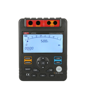 Probador <span class=keywords><strong>de</strong></span> resistencia <span class=keywords><strong>de</strong></span> aislamiento UT512, almacenamiento <span class=keywords><strong>de</strong></span> datos PI/DAR, interfaz USB, LCD, relación - Product Image 4