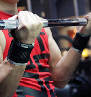Nouvelles sangles de musculation réglables en nylon et silicone antidérapantes et durables pour haltères, 1 paire, modèle 2020