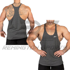 Men Gym <b>Stringer</b> Tank Top <b>Vest</b> Sleeveless Quick Drying Fitness Tank Top Men Fitness Gym Tank Top - Product Image 3