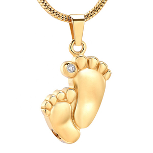 Collar de Plata de Ley 925 con Urna para Cenizas de Bebé, Joyería Conmemorativa para Pérdida de Embarazo - Product Image 3