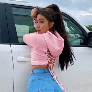 เสื้อมีฮู้ดผ้าคอตตอนหนาสำหรับผู้ชาย/ผู้หญิง Y2K 400Gsm ตามสั่งผ้าฟลีซซับลิเมชัน/สีพื้น100% ผ้าโพลีเอสเตอร์/ ผ้าฝ้าย3D สำหรับฤดูหนาว - Product Image 5