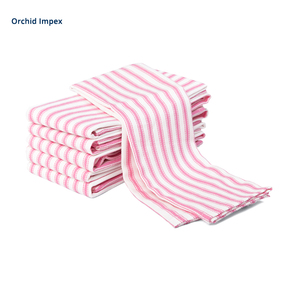 Custom Printed Organic Cotton Embroidered Pattern Kitchen Dish Towel - Product Image 1