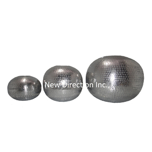 Florero de aluminio decorativo de último diseño, maceta de metal para boda o decoración del hogar, floreros de metal - Product Image 1