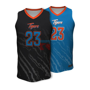 Uniforme de Baloncesto Sublimado Personalizado para Hombre, Conjunto de Camiseta y Pantalones Cortos Transpirables de Secado Rápido - Product Image 1