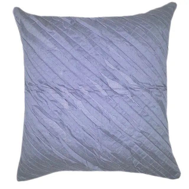 インド綿フリルキルティングクッションカバーデザイナー枕Hsam 50x50cmユーロシャム枕シャムキルティング枕カバー