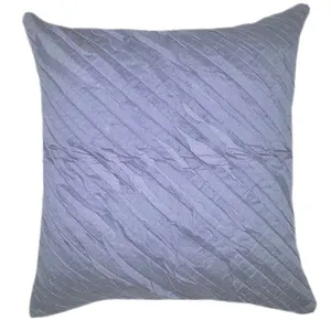 Indische Baumwolle Rüschen geste ppte Kissen bezug Designer Kissen Hsam 50x50cm Euro Sham Kissen Sham geste ppte Kissen bezug