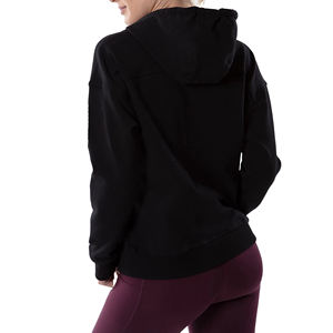 เสื้อฮู้ดผู้หญิงแฟชั่นคุณภาพสูงสวมหัวมีฮู้ด,เสื้อฮู้ดขนแกะสีติดโลโก้ตามสั่ง - Product Image 3
