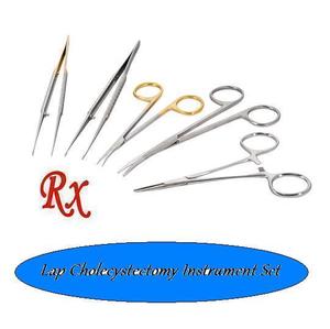 ชุดเครื่องมือผ่าตัดถุงน้ำดีแบบแมนนวลทำจากสเตนเลสสตีลแข็งรับประกัน1ปี - Product Image 1