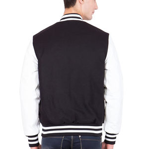 Chaqueta de béisbol acolchada personalizada para hombre, cazadora de satén en todos los colores - Product Image 3