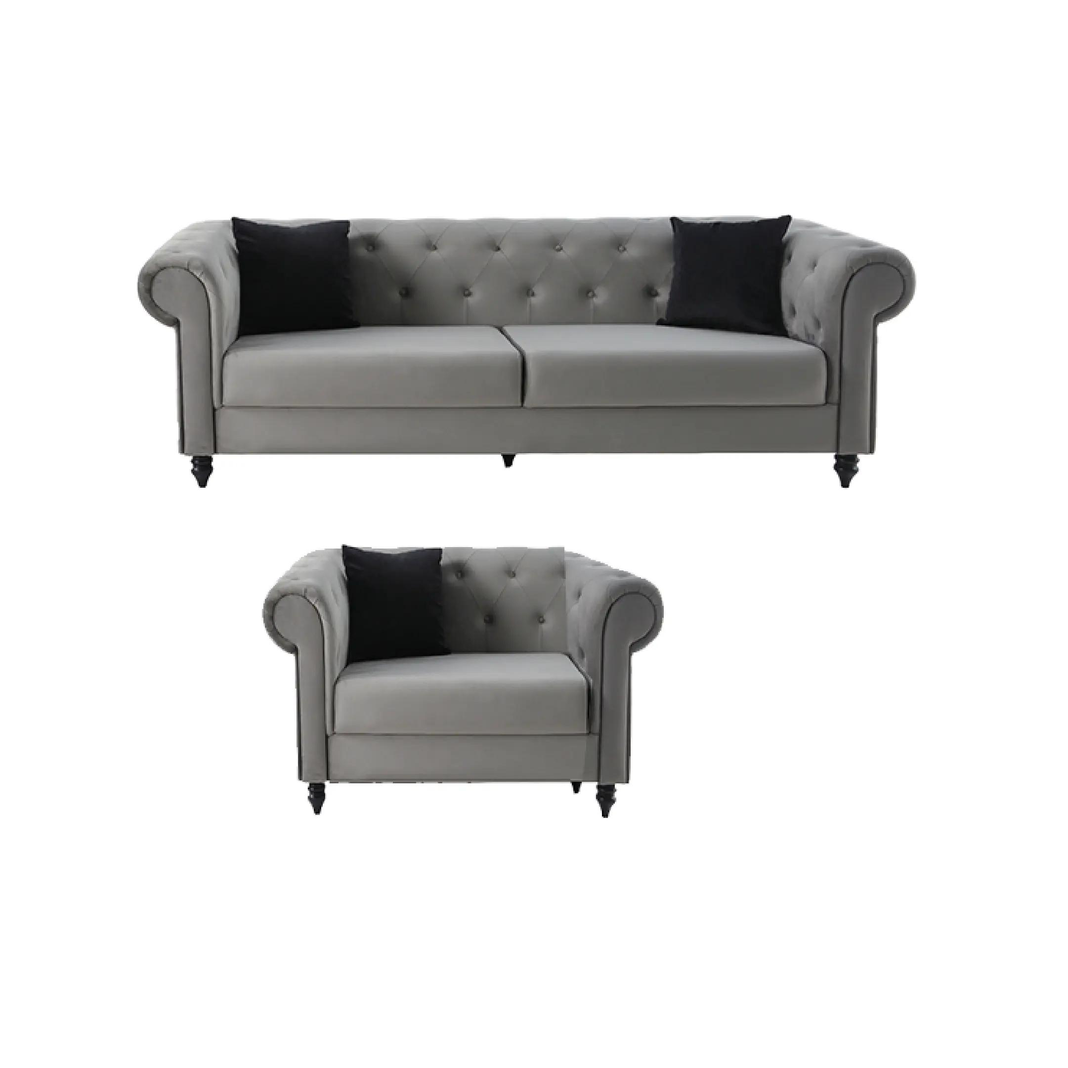 Minimal türk tarzı kumaş kanepe lüks Set oturma odası kanepeleri ev mobilyaları için