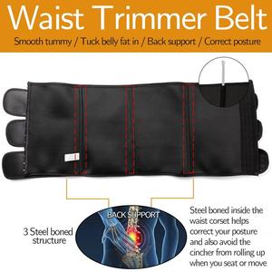 Moldeador de cuerpo para hombre, entrenador de cintura, cinturón adelgazante, quemador de grasa para Fitness, recortador de sudor, faja de Sauna, correas de modelado - Product Image 6