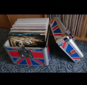 Vente directe d'usine 12 "LP vinyle boîte de rangement vol étui de transport contient 100 pièces Union <span class=keywords><strong>Jack</strong></span> - Product Image 6