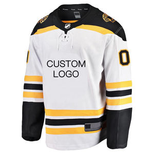 Camiseta de hockey de equipo local y visitante con bordado de alta calidad, manga larga personalizada con logotipo impreso para ropa de hockey sobre hielo, 2025 - Product Image 5