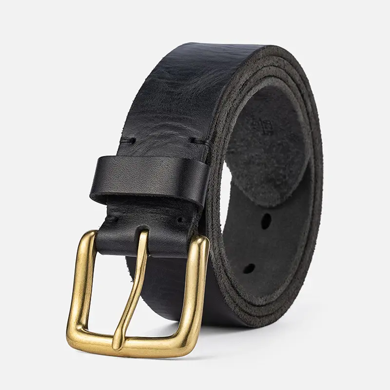 خدمات OEM مصنع العلامة التجارية الخاصة بك تصميم أسعار رخيصة حقيقية حزام جلد مع مشبك عكسها حزام جلد