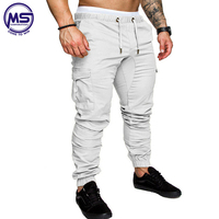 Pantalones Deportivos Casuales de Lona para Hombre, Transpirables, de Secado Rápido, con Bolsillos con Cremallera, Talla Grande, para Correr