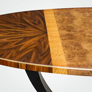 Mesa de comedor clásica con muebles variados, muebles para el hogar de madera sólida antigua, alta calidad - Product Image 2