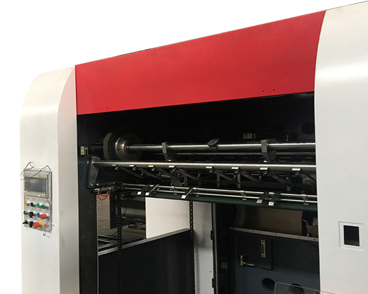 Paper Feeding Die Cutting Creasing Machine 8500s/H Flat Bed Stripping Machine