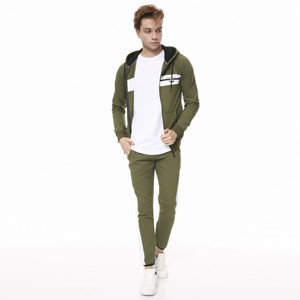 Latest Design Cheap Custom Gym Slim Fit <b>Plain</b> <b>Tracksuit</b> Winter Sport Men's Track Suits Wholesale - Product Image 3