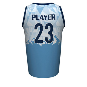 Uniforme de Baloncesto Juvenil Sublimado / Uniforme de Baloncesto de Tela de Poliéster / Uniforme de Baloncesto con Logotipo Impreso Personalizado - Product Image 3