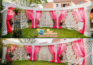 Escenario de Cristal para Recepción de Boda de Diseño Abierto, Escenario Exclusivo de Plano Abierto para Decoración de Bodas, Escenario de Recepción de Cristal con Temática Dorada NZ - Product Image 6