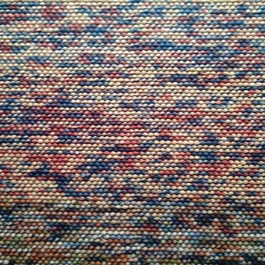 Tapis à poils ondulés en laine, accessoire tissé à la main, plusieurs couleurs, à boucle, taille personnalisée - Product Image 3