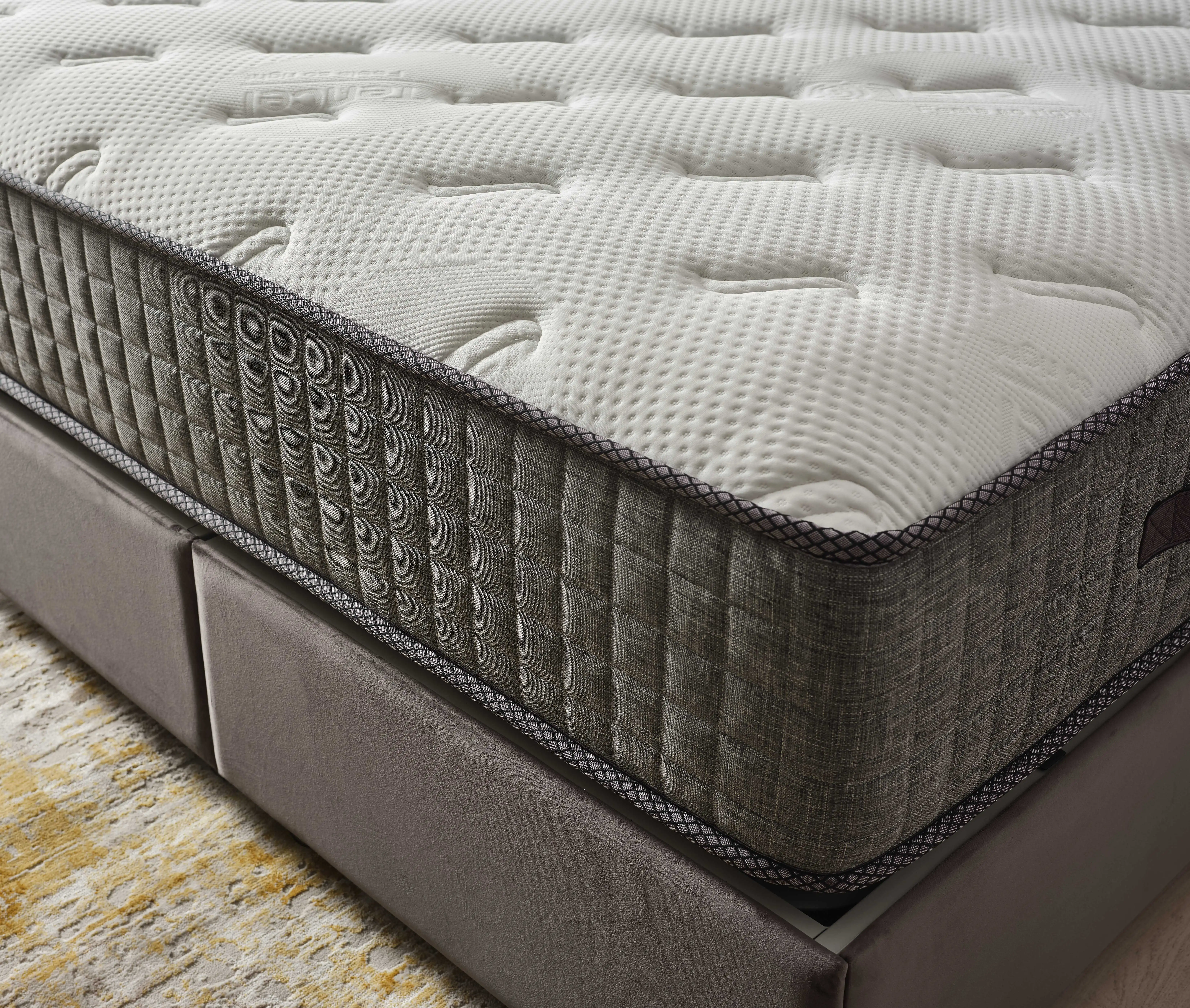 Duet mattress pocket sprung from Turkey for Ireland market memory foam firm foam soft medium bamboo sponge comfortable relax