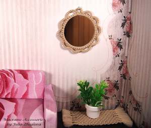 กระจกมาคราเม่สวยหรูคุณภาพสูง - Product Image 1