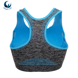 Soutien-gorge de sport court sexy pour femmes, fitness, yoga, entraînement, course à pied, gym, haut athlétique rembourré - Product Image 4