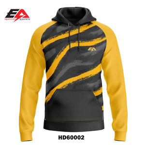 Jersey estampado de poliéster y algodón de alta calidad para hombre, sudadera con capucha y logotipo personalizado, ropa con capucha por sublimación, 100% poliéster - Product Image 1