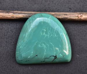 Cabochon tibétain 50 pièces, turquoises naturelles, à forme mixte, qualité AAA, vente en gros - Product Image 2