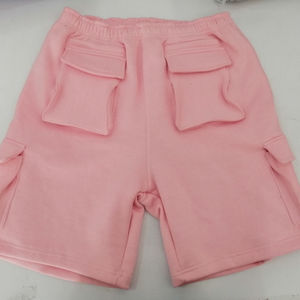 Short de sport pour hommes Offre Spéciale Logo personnalisé Coton polaire French Terry Style décontracté avec fermeture à la taille élastique Respirant - Product Image 1